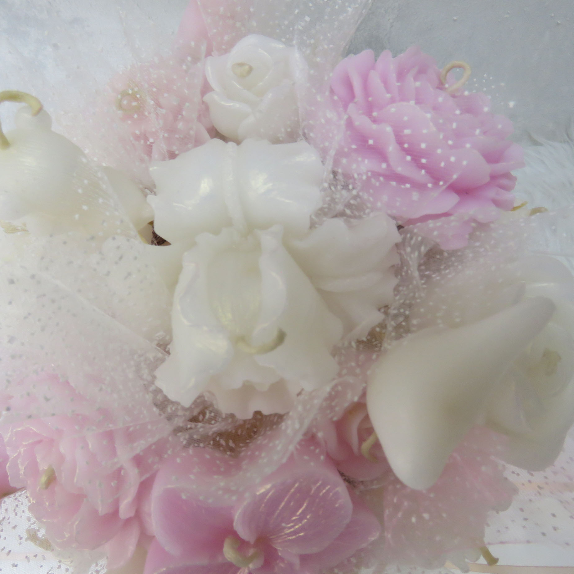 شمع مدل گل جاودان کد 1002