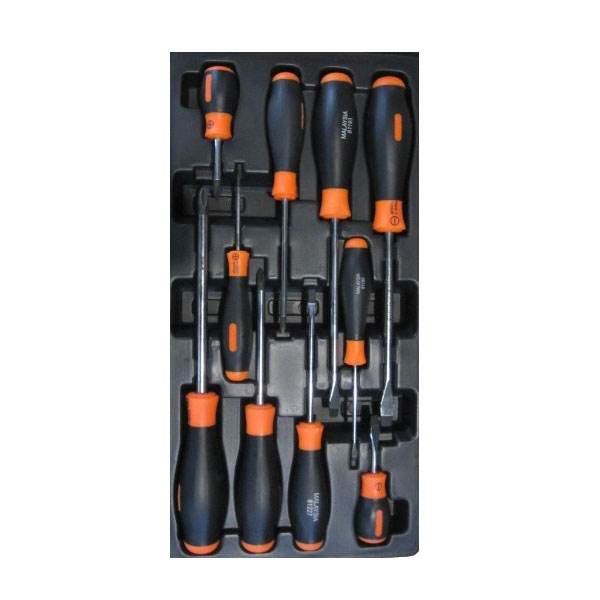 سری پیچ گوشتی دو سو چهار سو هالی استار مدل SD10PC-Y مجموعه 10 عددی