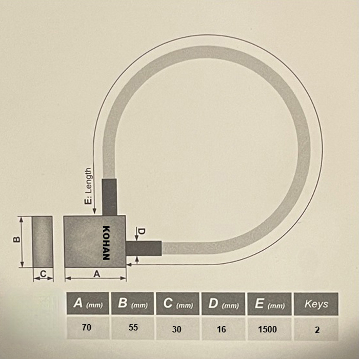 قفل موتور کهن مدل کابلی