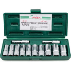 آچار بکس بلند هنس مدل 4612 مجموعه 12 عددی