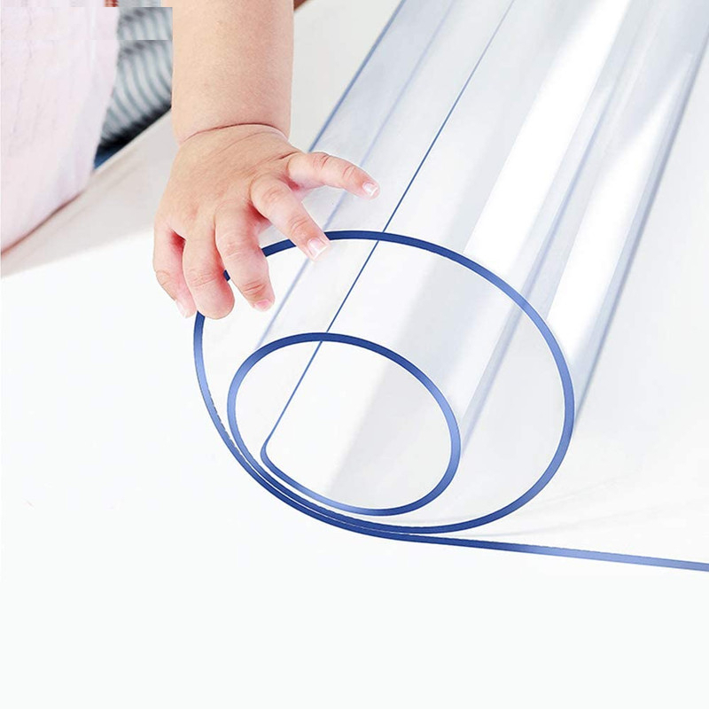 طلق رومیزی مدل کریستال ضخیم 2mm سایز 120x60 سانتی متر
