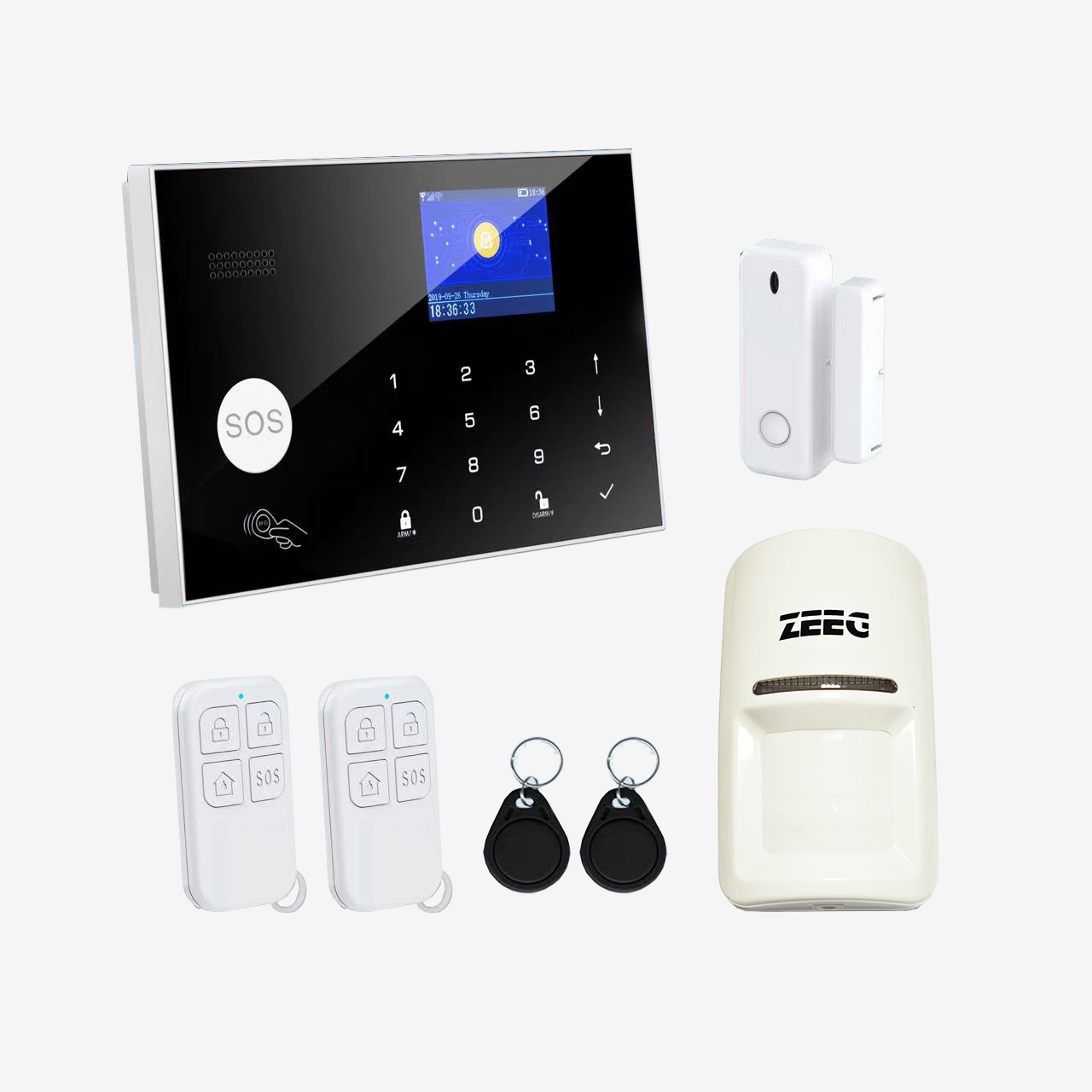 دزدگیر اماکن زیگ مدل PZA-GW3-433MH