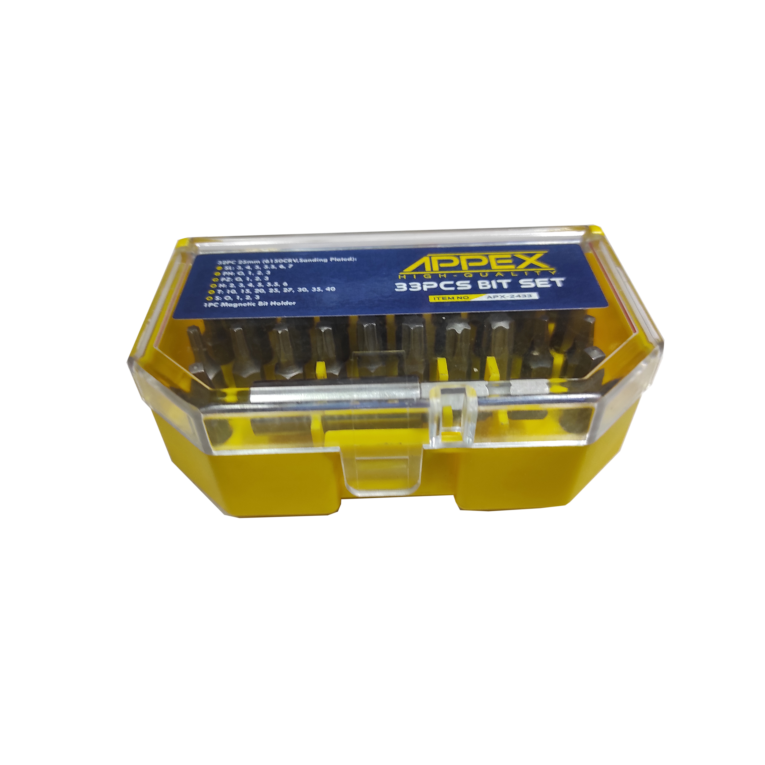 سری پیچ گوشتی اپکس مدل SMT-2433 بسته 33 عددی