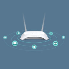 روتر بی سیم LTE تی پی-لینک مدل TL-MR3420 3G/4G