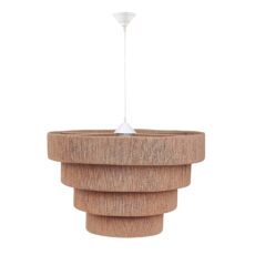 لوستر بافتنی مدل مدرن چهارطبقه طرح بوهو دست بافت