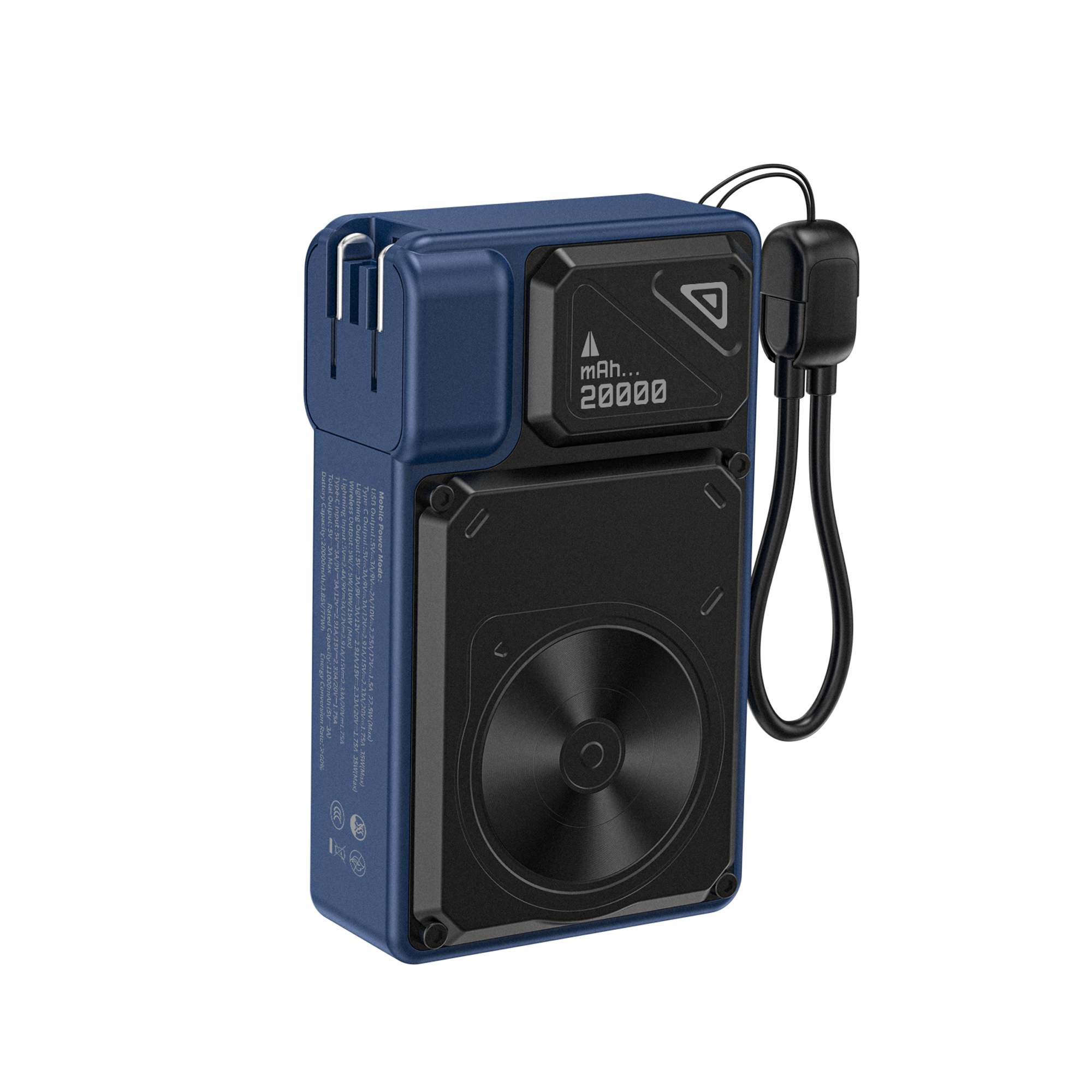 پاوربانک 30 وات هیسکا مدل HP-226PD ظرفیت 20000 میلی آمپر ساعت