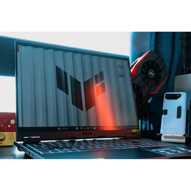 لپ تاپ 16 اینچی ایسوس مدل TUF Gaming F16 FX608JHR-RV005-i7 14650HX-16GB DDR5 5600MHz-512GB SSD-RTX5050 8GB-FHD 165Hz