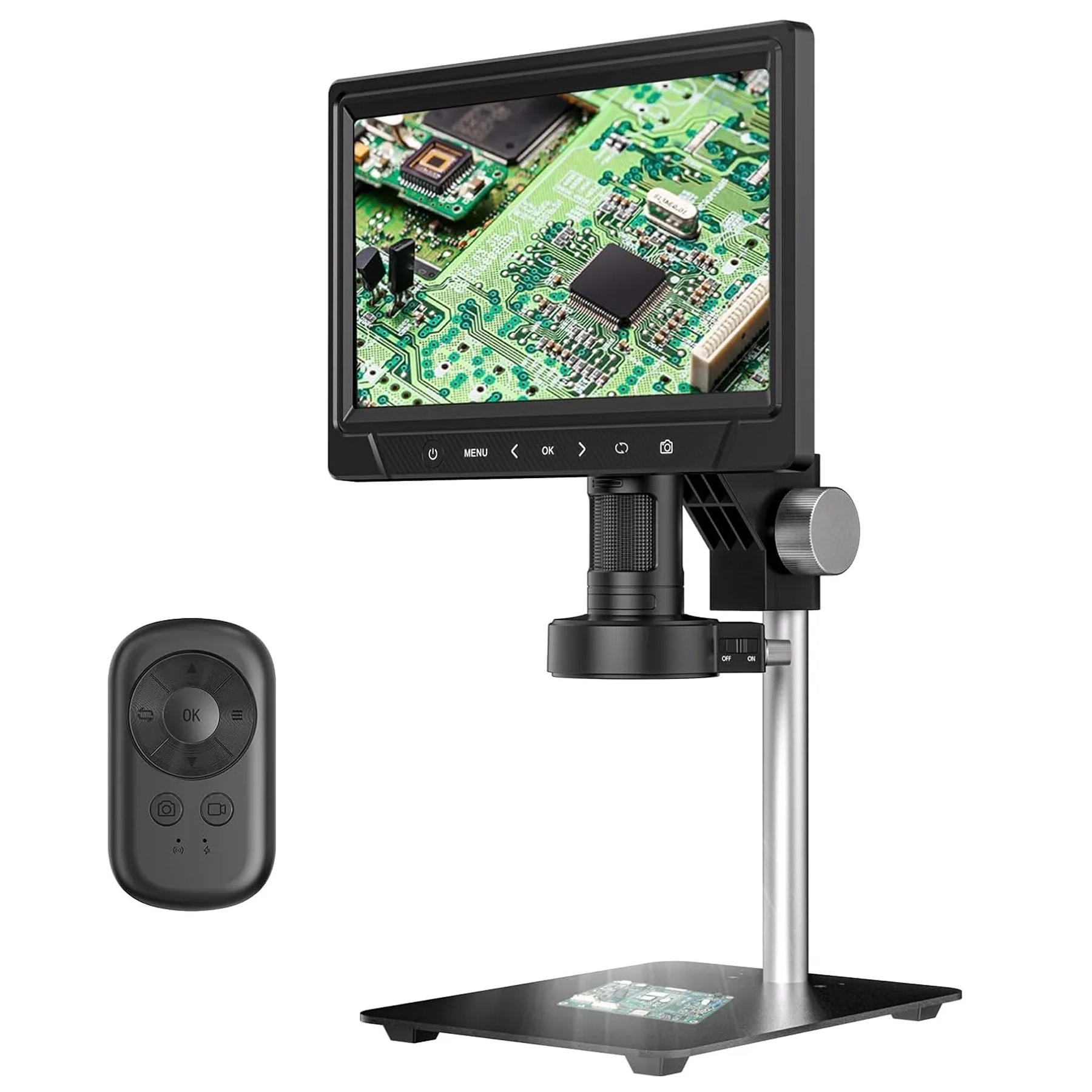 میکروسکوپ دیجیتال مدل 1200X HD 12MP به همراه ریموت کنترل