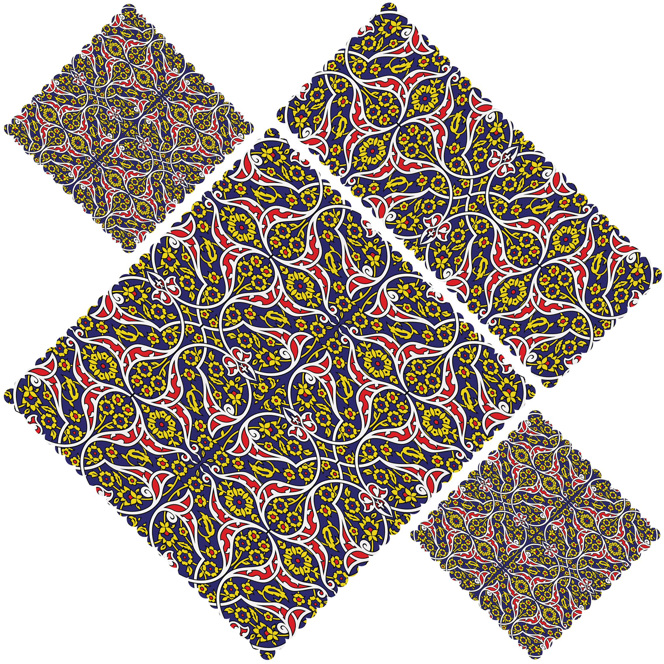 ست رومیزی 4 تکه مدل S31-42441