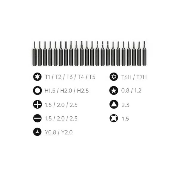 پیچ گوشتی جاک می مدل JM-8185 مجموعه 69 عددی