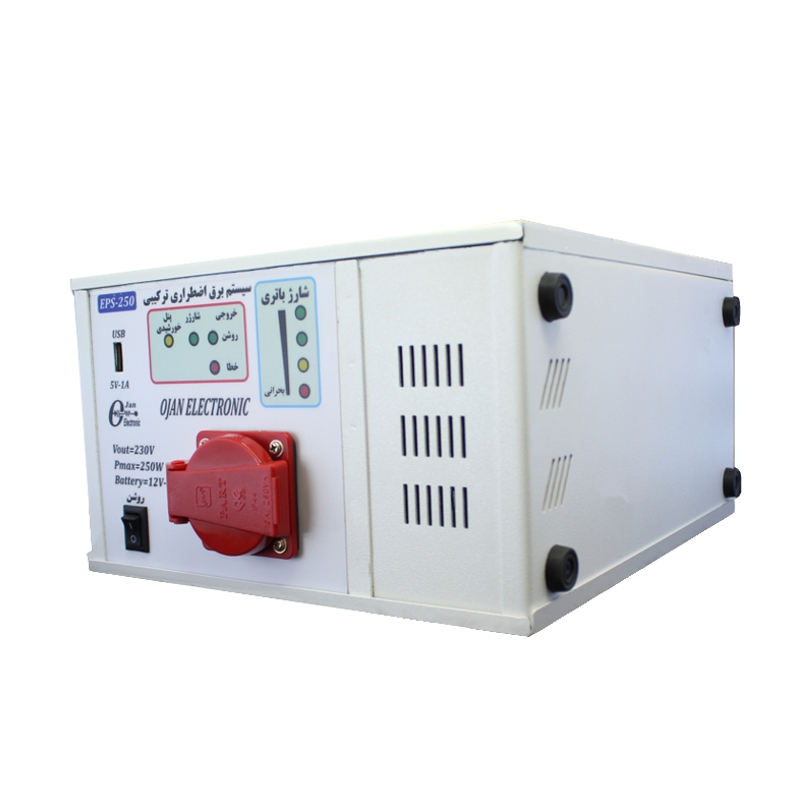 سیستم برق اضطراری ترکیبی 250 وات اوژن الکترونیک مدل EPS-250