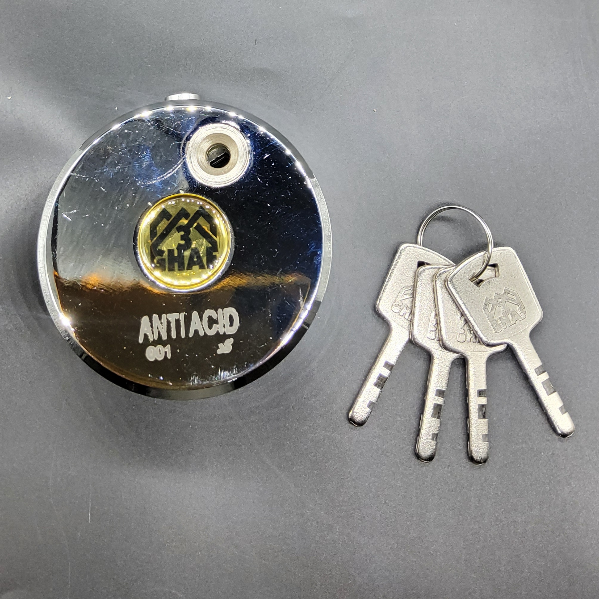 قفل سه قاف کد 001