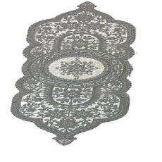 رومیزی 3 تکه مدل مخمل دانتل