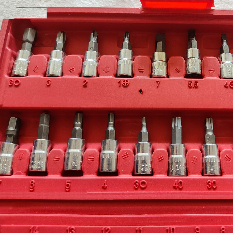 آچار بکس مدل 46-PCS مجموعه 46 عددی