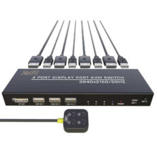 کی وی ام سوئیچ 4 پورت DisplayPort نت پیل مدل DK401