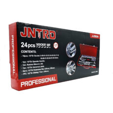 جعبه آچار بکس جنترد مدل 24PCS-SOCKET SET سایز 8، 32 میلی متر مجموعه 24 عددی