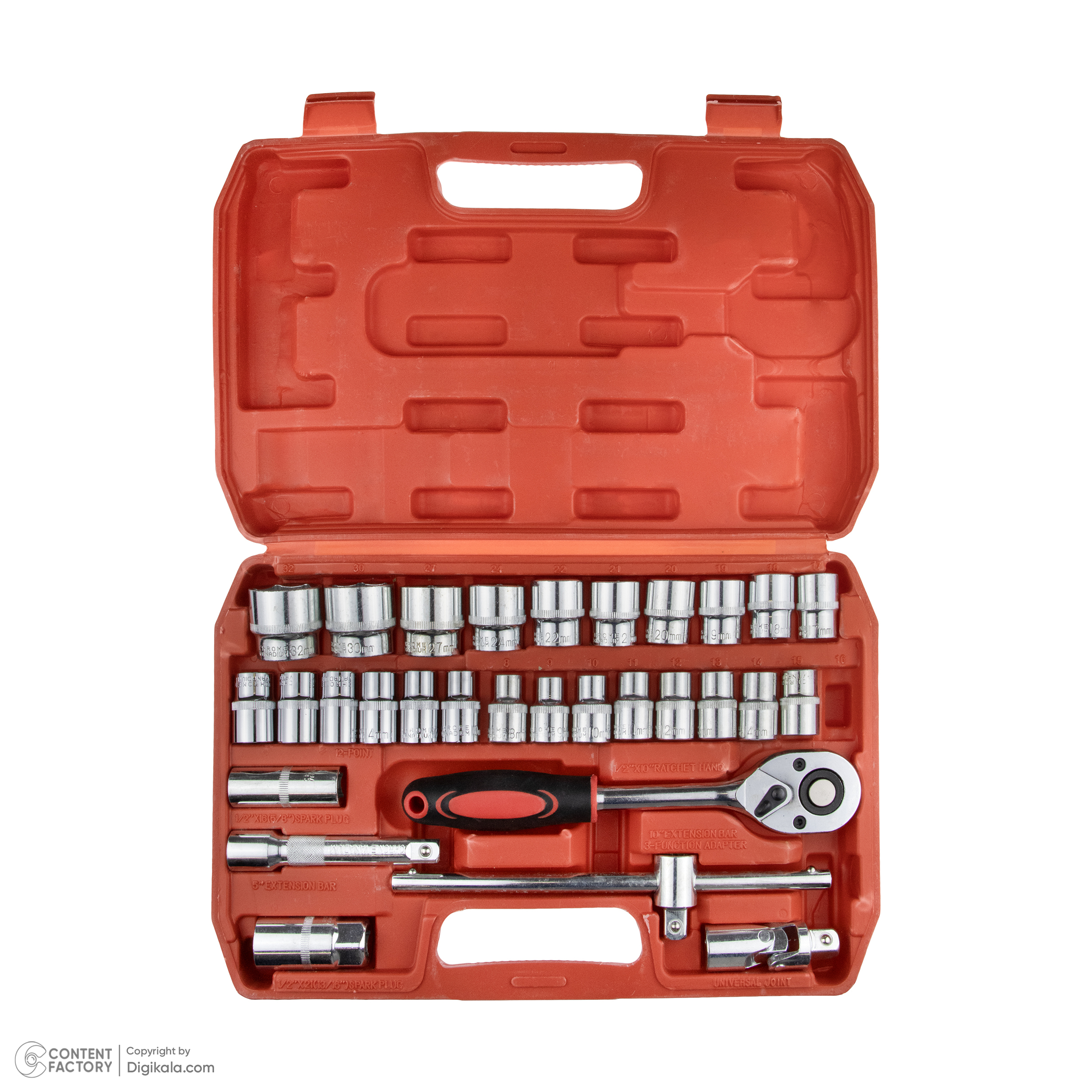 آچار و سری بکس مدل سماتولز مجموعه 32 عددی