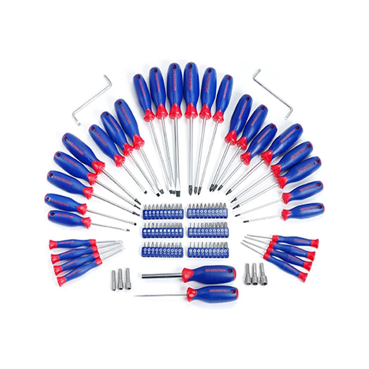 پیچ گوشتی ورک پرو مدل WP200507 بسته 100 عددی