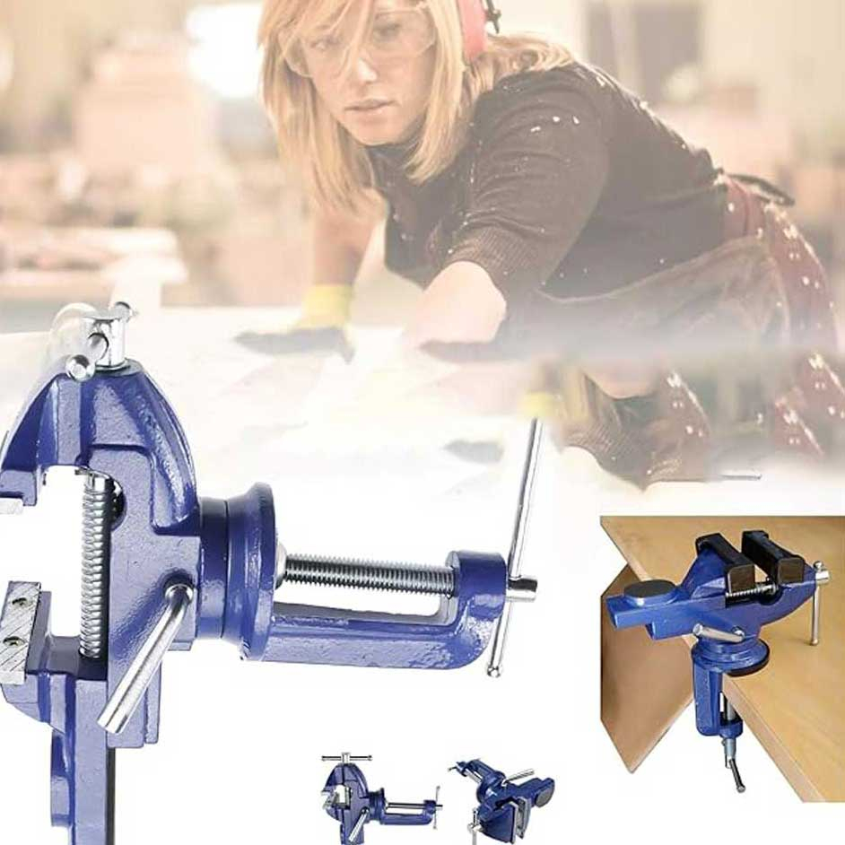 گیره بغل میزی مدل jt-70mm چرخشی