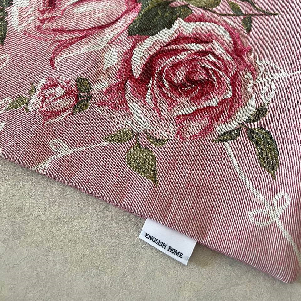 کاور کوسن انگلیش هوم مدل Twin Roses سایز 35x50 سانتی متر