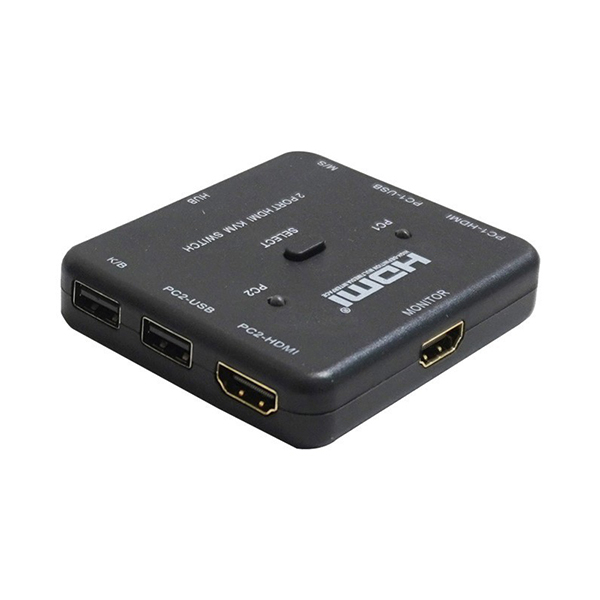 سوئیچ HDMI KVM دو پورت وی نت مدل V-SWKHM4K2