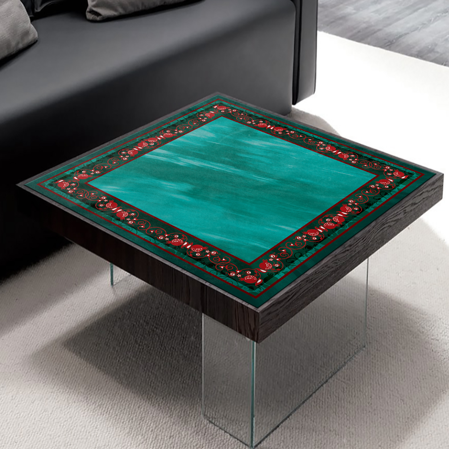 رومیزی شمسه نگار مدل یلدا کد DY6B