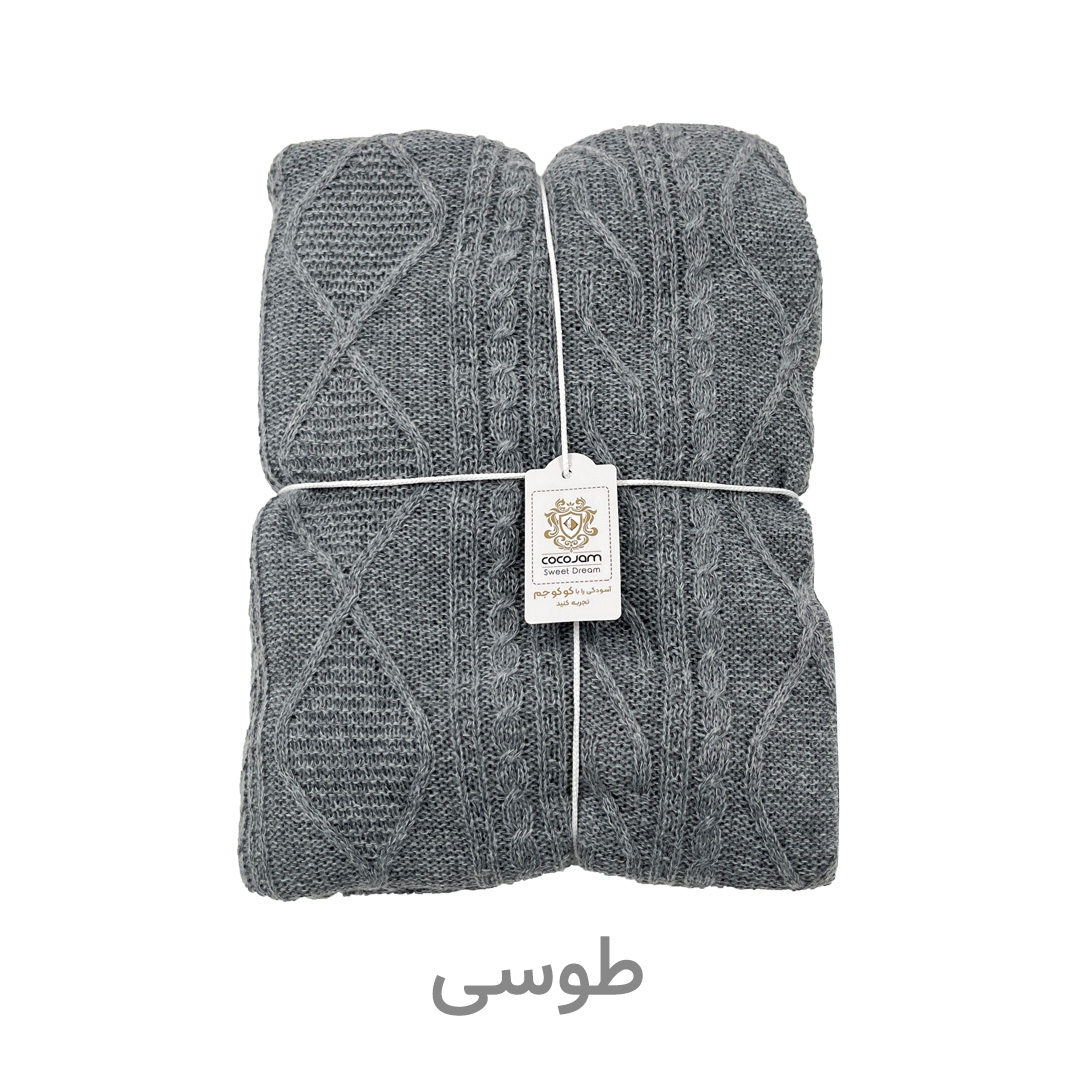 شال مبل و تخت کوکو جم مدل دیانا کد B2K سایز 174x144 سانتیمتر