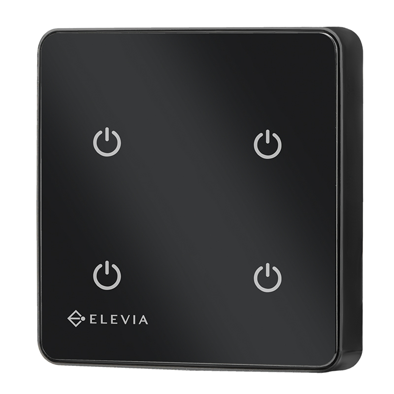 کلید هوشمند چهار پل الویا مدل SL-1014-P