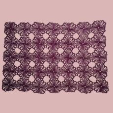 رومیزی قلاب بافی مدل مینا