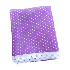 رومیزی اسپی توره مدل خالدار سایز 150x150 سانتی‌متر