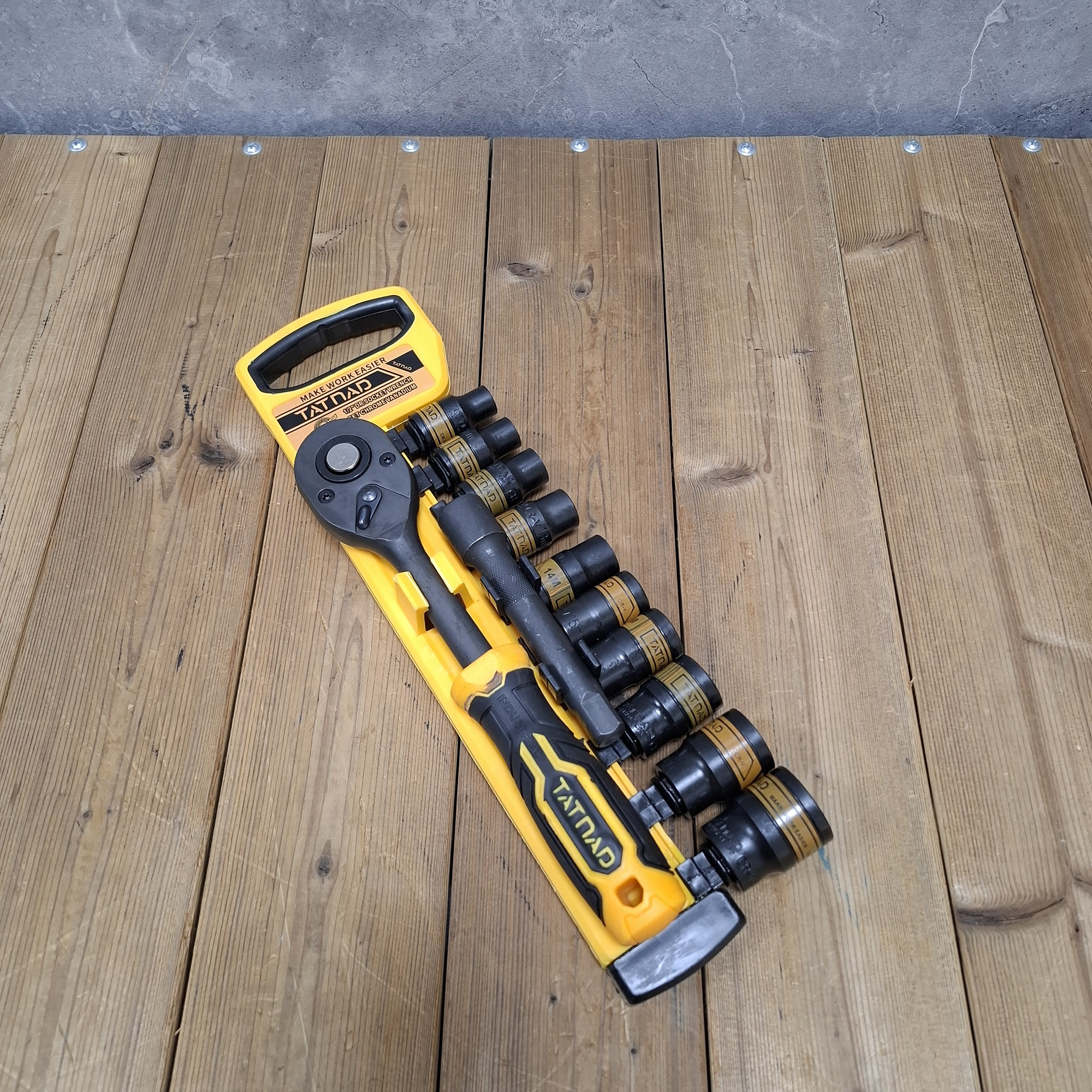 آچار بکس و سری بکس تاتند مدل CR_V مجموعه 12عددی