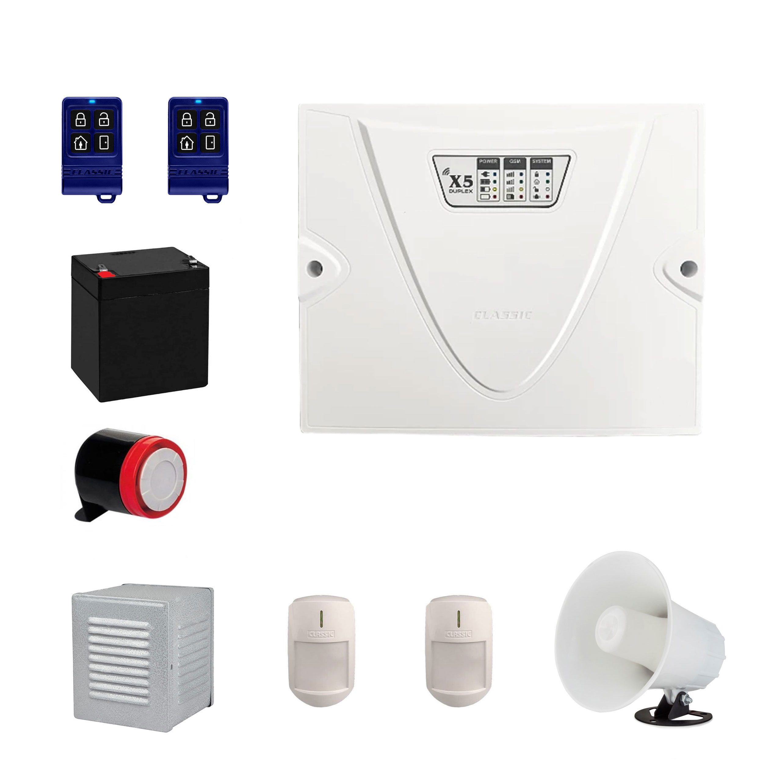 دزدگیر اماکن کلاسیک مدل X5 DUPLEX-A2