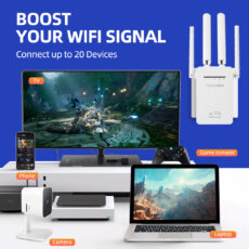 اکسس پوینت و گسترش دهنده محدوده بیسیم پیکس لینک مدل 3in1Wi-Fi09
