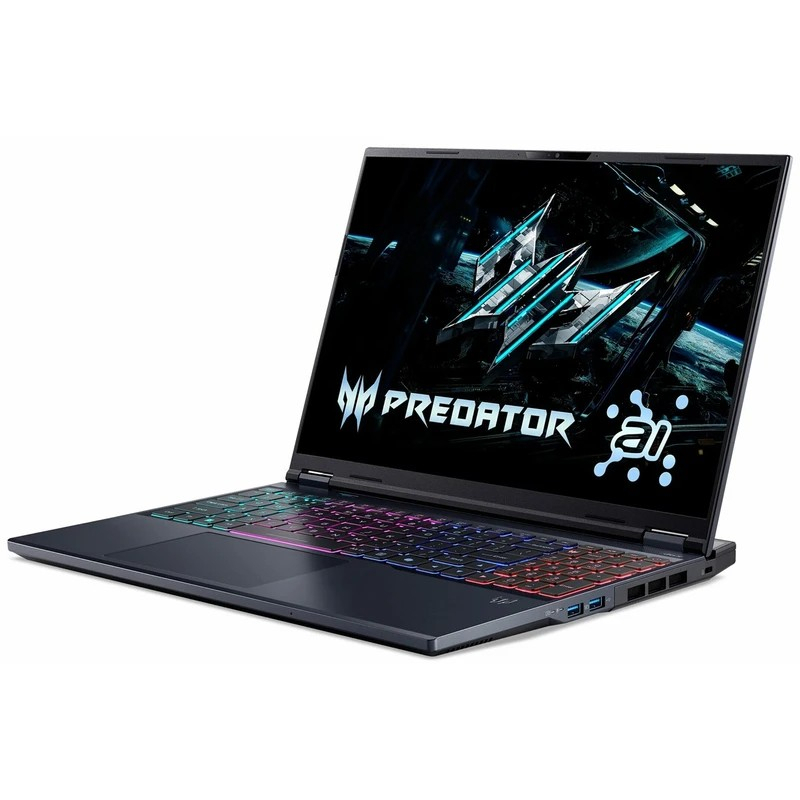 لپ تاپ 16 اینچی ایسر مدل Predator Helios Neo 16 AI PHN16-73-94ZR-Core Ultra 9 275HX-16GB DDR5 6400MHz-1TB SSD-RTX5070 8GB-QHD 240Hz-W