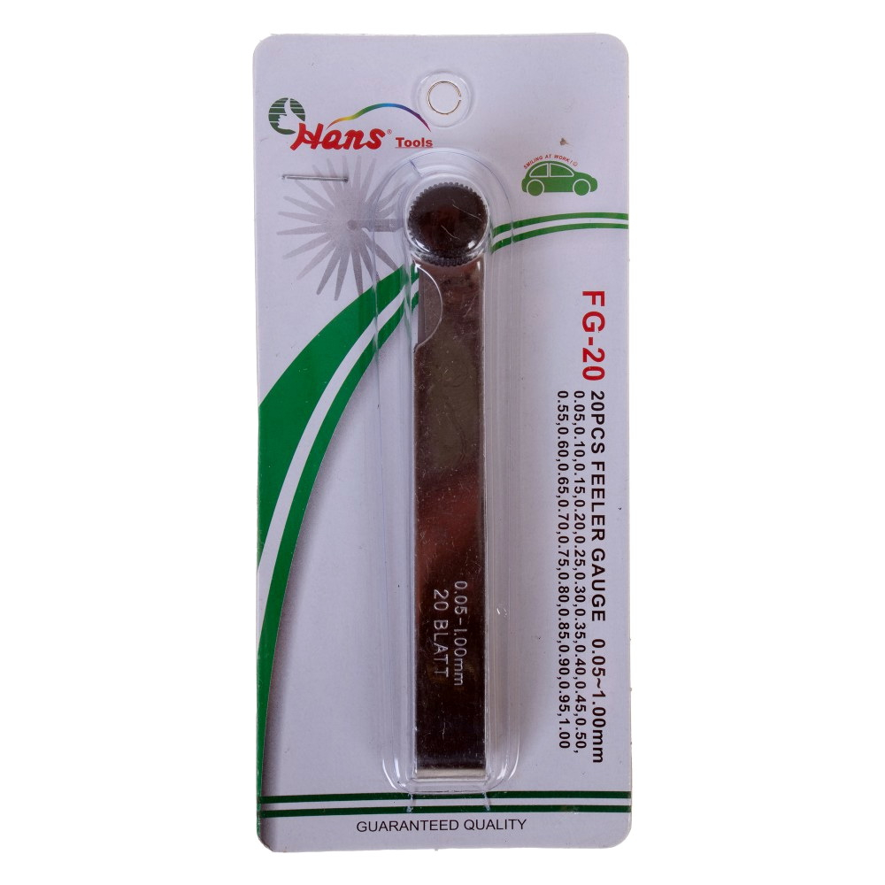 مجموعه 20 عددی آچار فیلر هنس کد FG-20