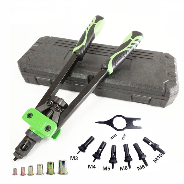 انبر مهره پرچ کن مدل 16pc مجموعه 8 عددی