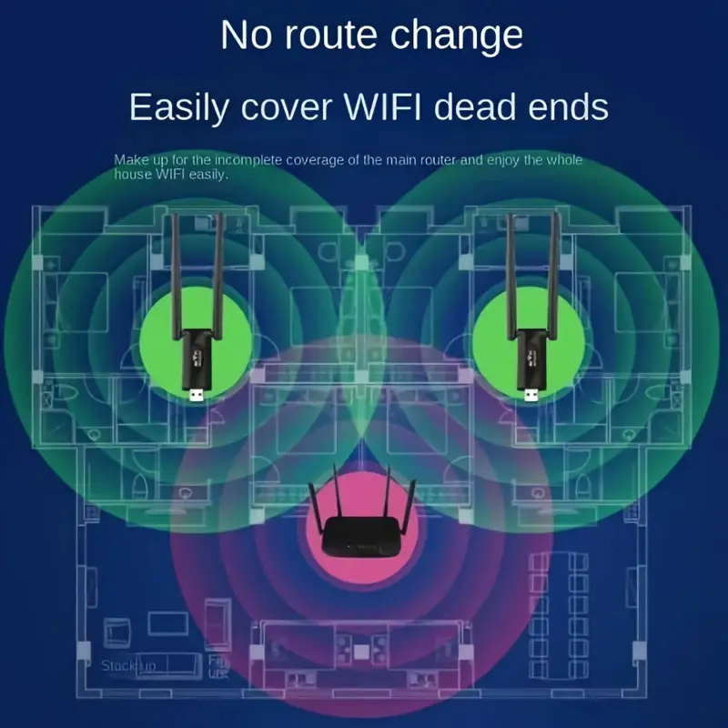 تقویت کننده WIFI کادی ایکس مدل U8