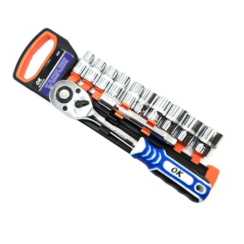 آچار بکس اوکی مدل 12 مجموعه 12 عددی