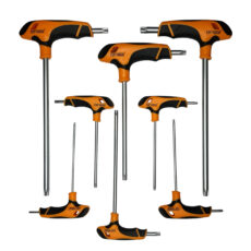 آچار آلن ستاره ای دسته تی دینگشی مدل WQA-5641 مجموعه 8 عددی