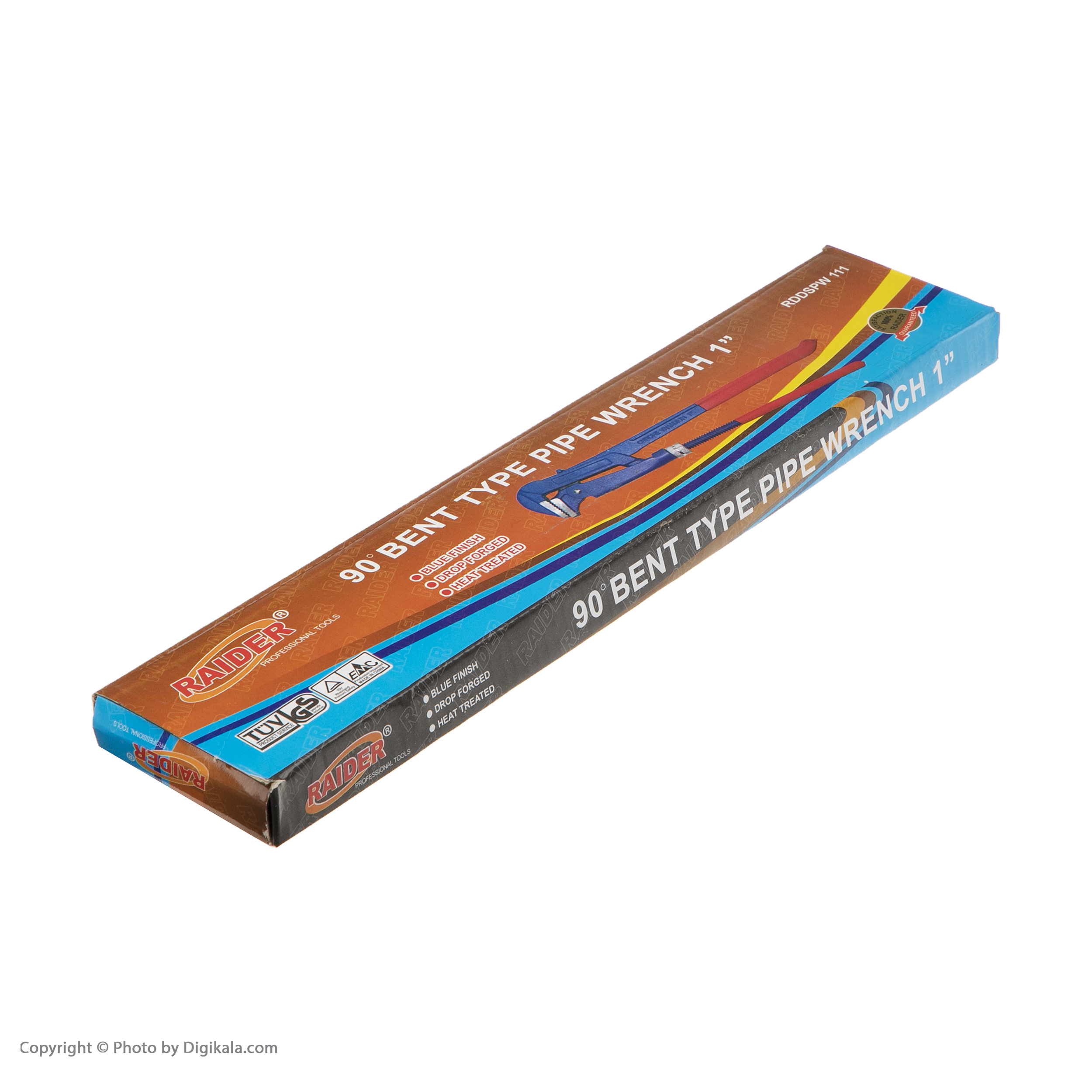 آچار لوله گیر رایدر مدل RDDSPW 111 سایز 1 اینچ