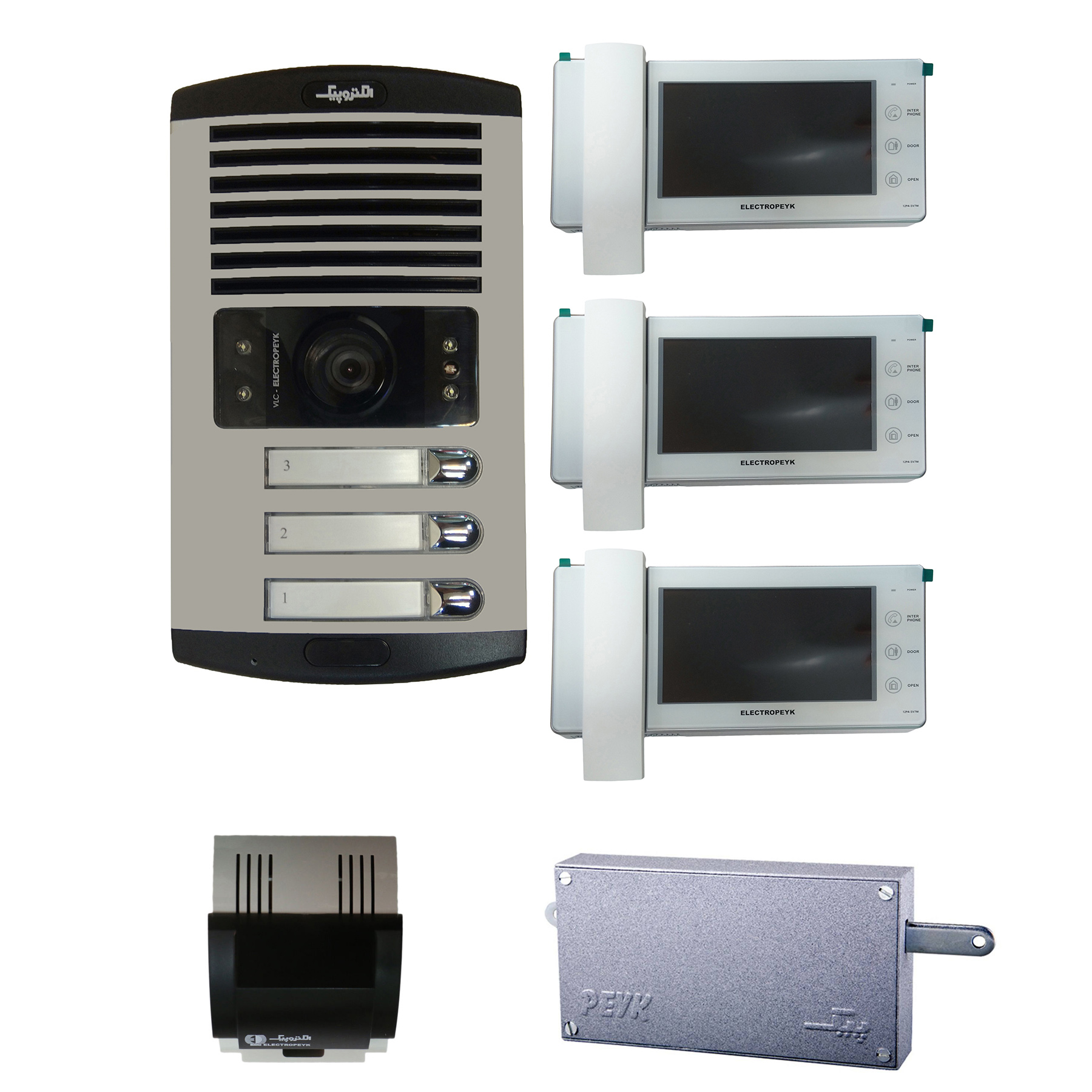 دربازکن تصویری الکتروپیک مدل 1294 / 1086 مجموعه 6 عددی