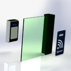 دربازکن کارتی راهان کد 13.56Mhz مدل R2