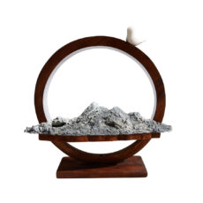 آباژور چوبی و سنگی روشا مدل1011