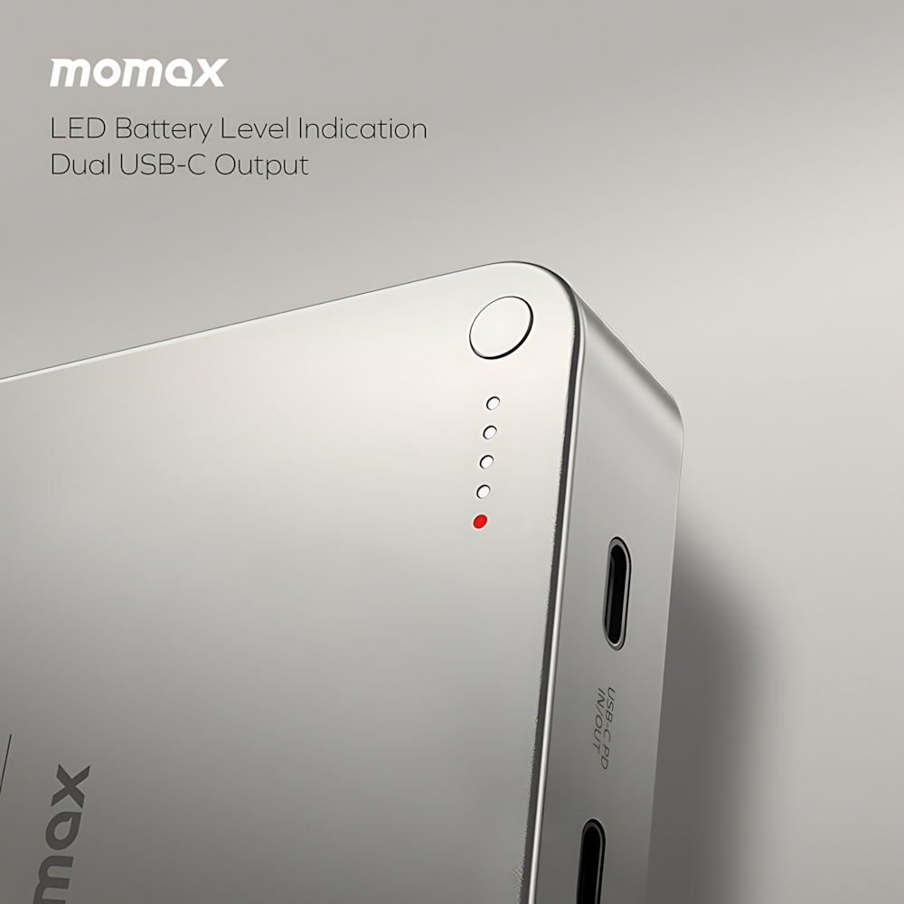 پاوربانک مومکس مدل QX2.Gen2 ظرفیت 20000 میلی آمپرساعت