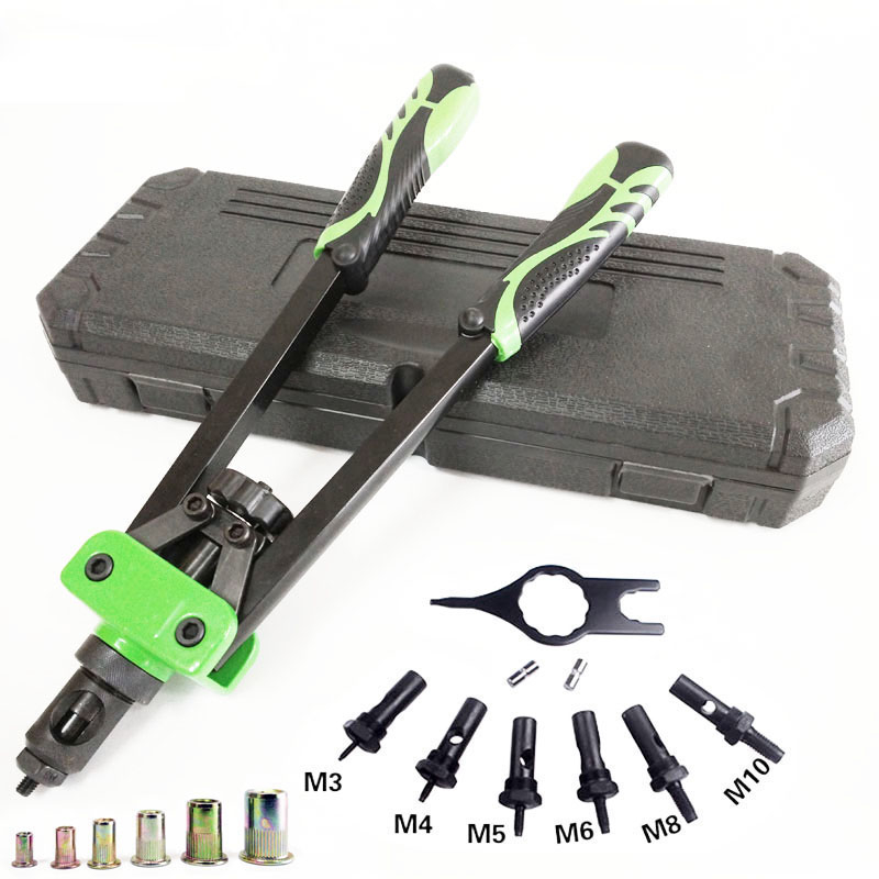 مهره پرچ کن جینما مدل xr-54552 مجموعه 8 عددی