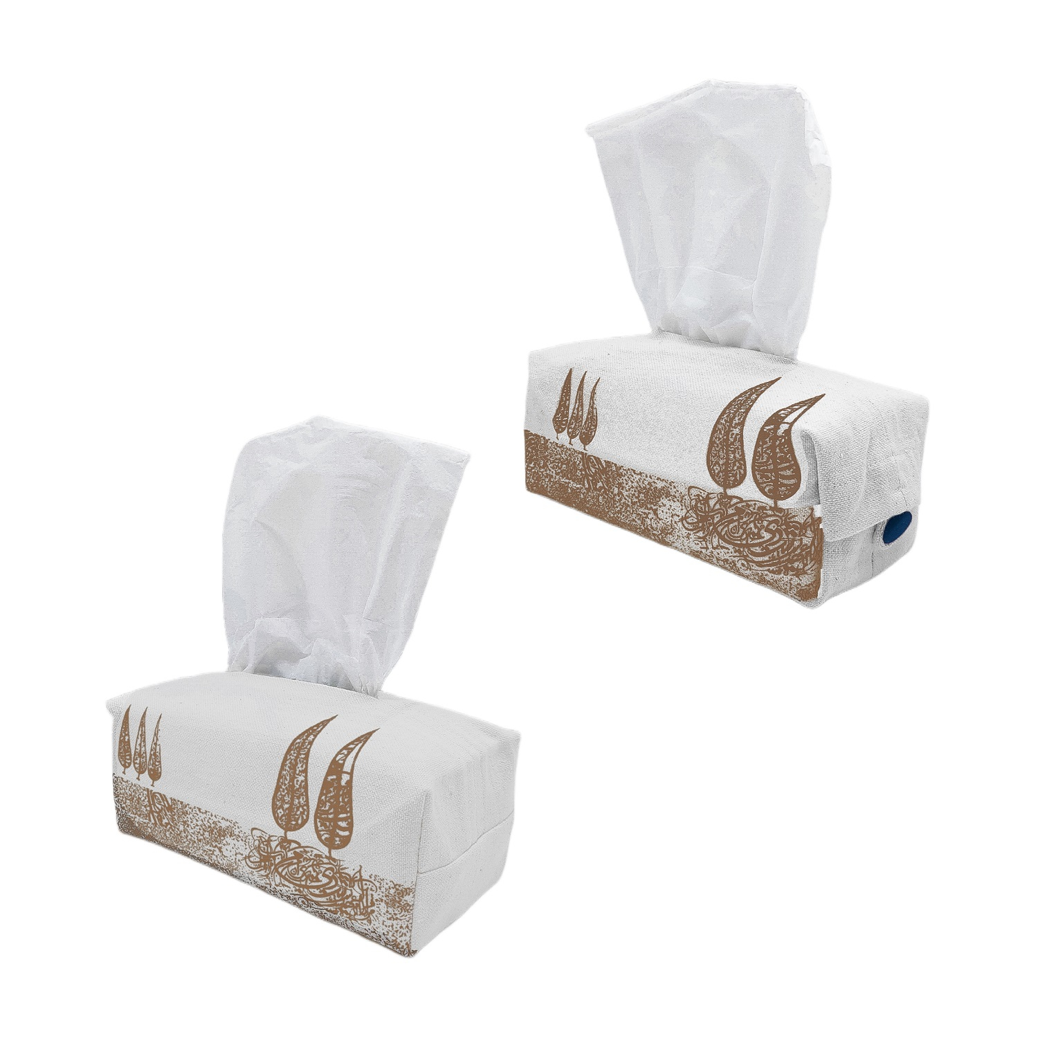 کاور دستمال کاغذی پارچهای گدار مدل باغ کاشی