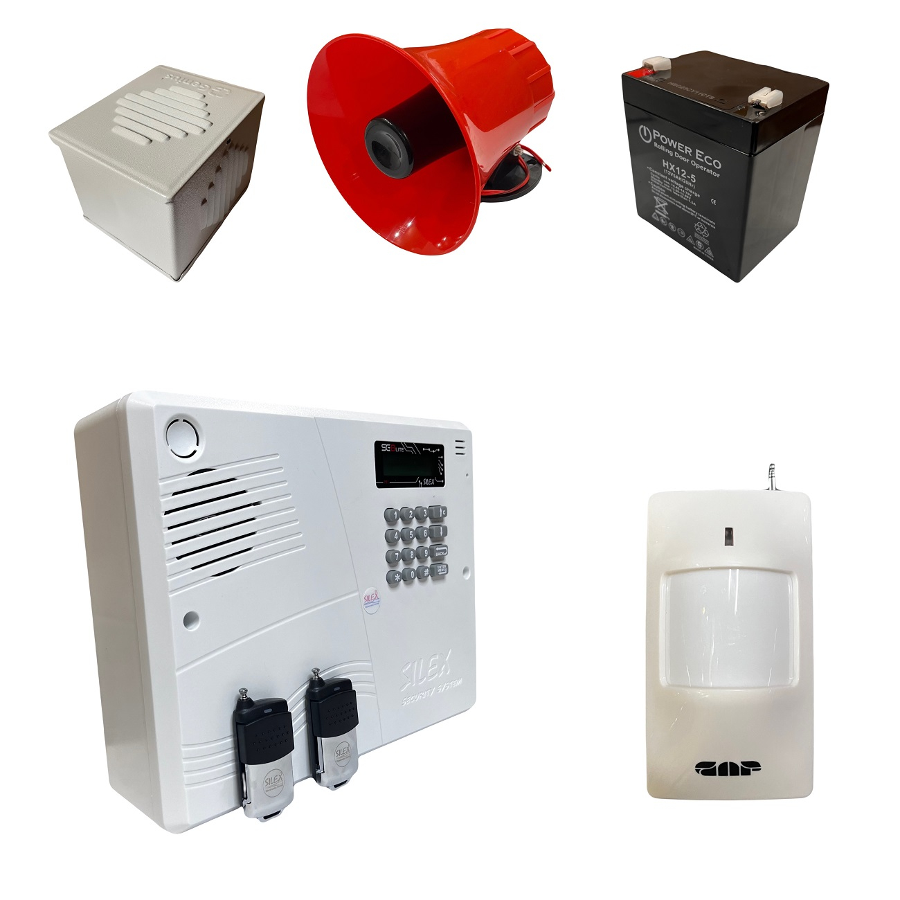 سیستم امنیتی دزدگیر بیسیم سایلکس مدل SG8-lite