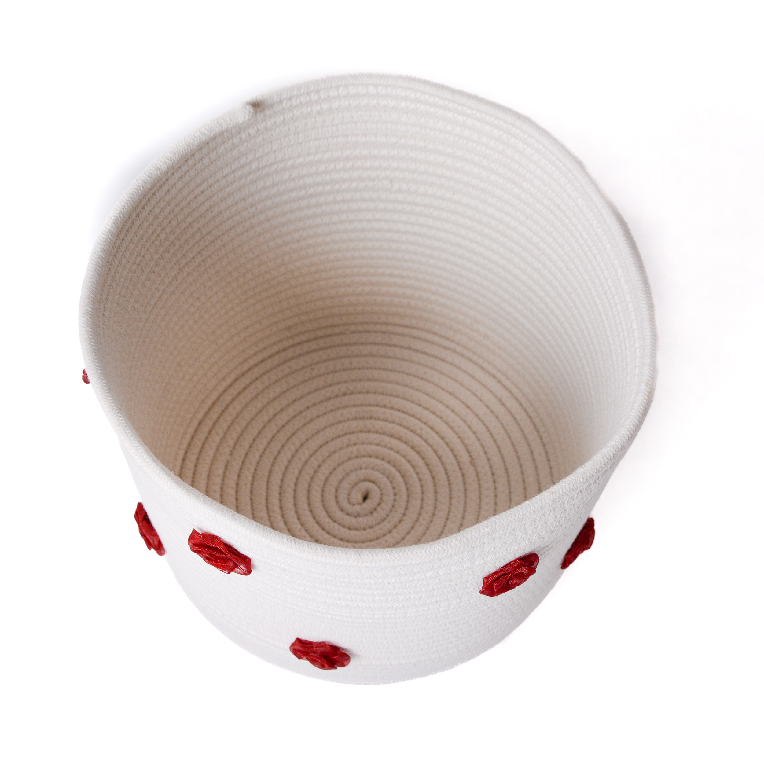 ست سطل و دستمال مدل رز