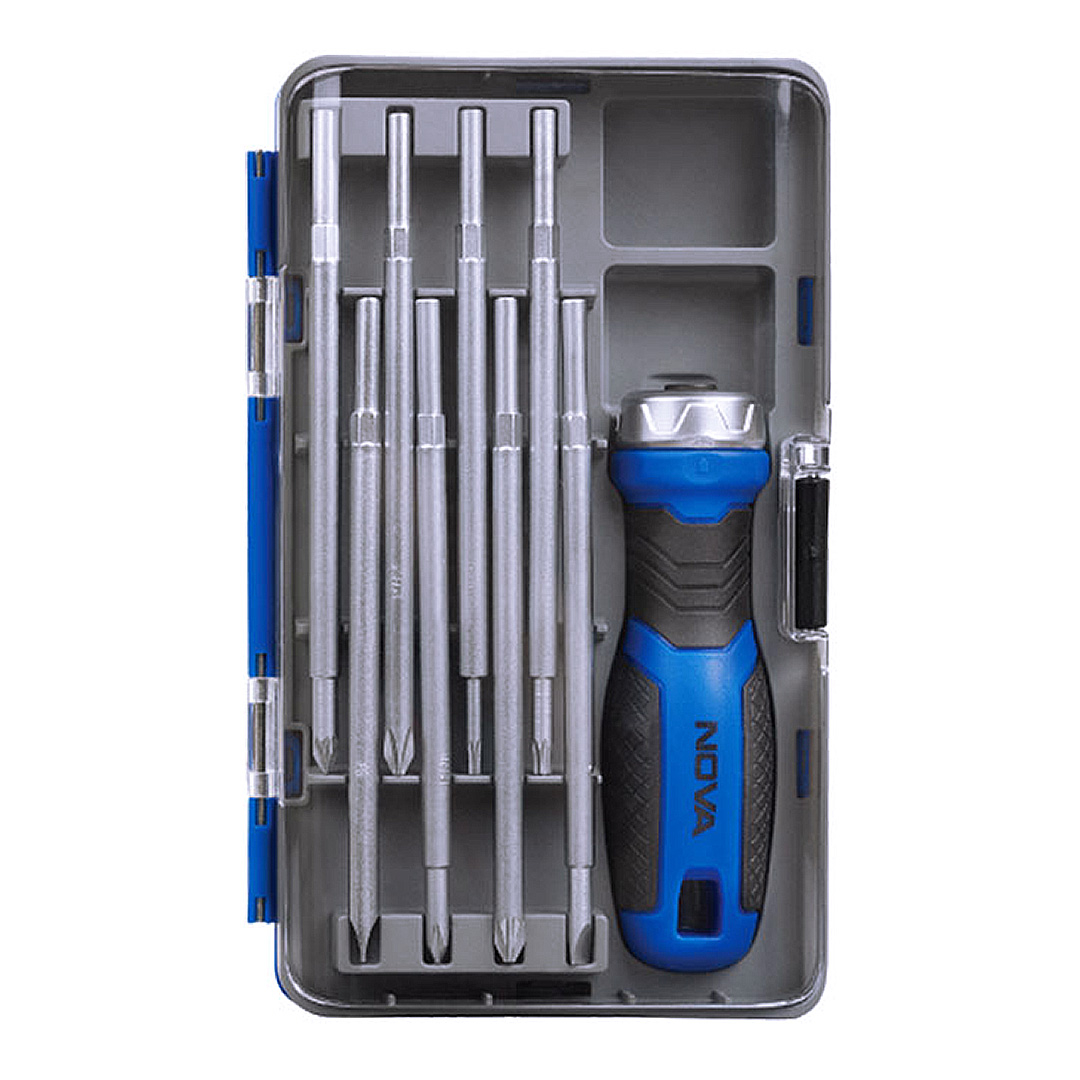 پیچ گوشتی نووا کد 1350 مجموعه 9 عددی