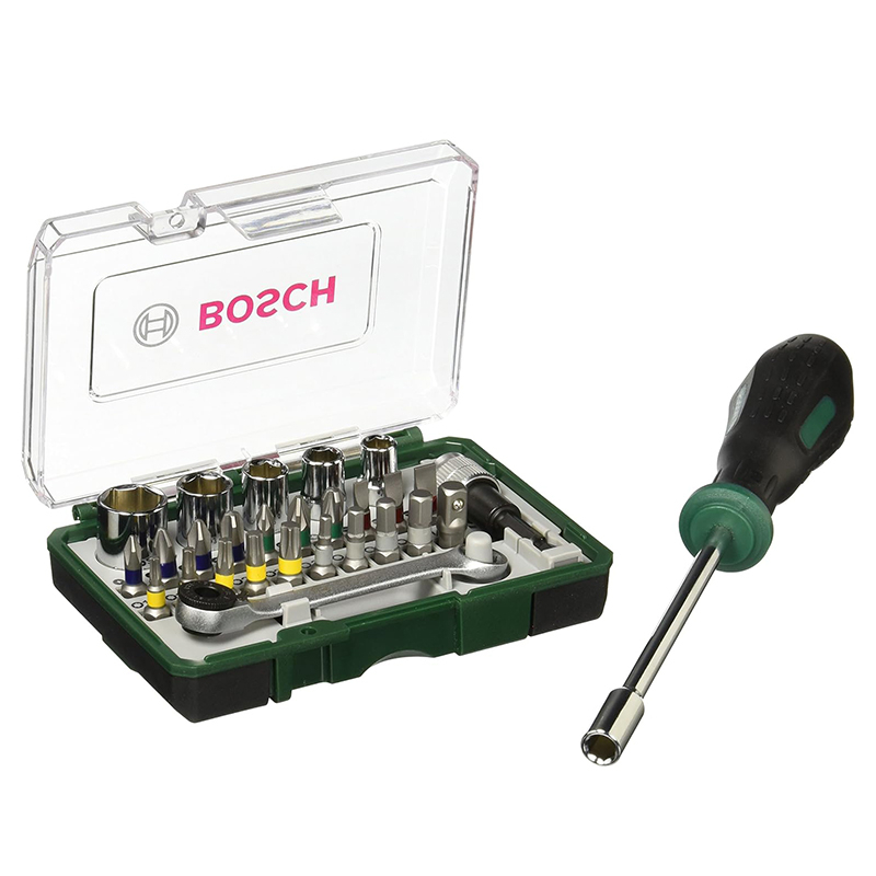 سری پیچ گوشتی بوش مدل 2607017331 مجموعه 28 عددی